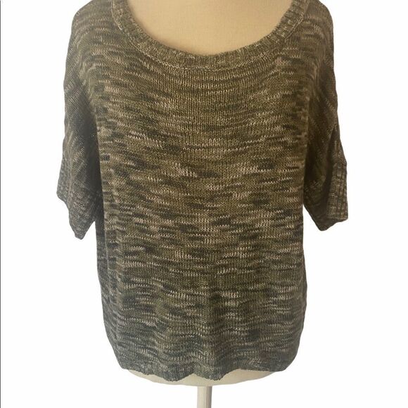 Eyelash Oversized Shades of Green Sweater - Picture 12 of 13